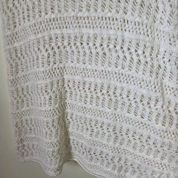 EUC HOLLISTER SCOOP NECK CROCHET TANK TOP SIZE M - Picture 4 of 14